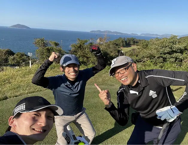 社員旅行の写真